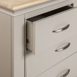 Cobble Painted 3 Over 4 Drawer Combination Chest